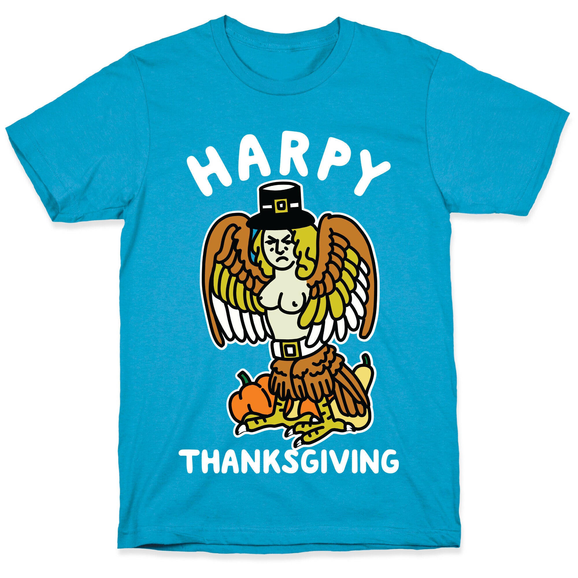 Harpy Thanksgiving Unisex Triblend Tee